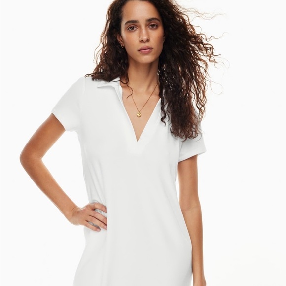 Aritzia Wilfred Sz S Reef Free Lounge Shirt  Dress White - Picture 12 of 13